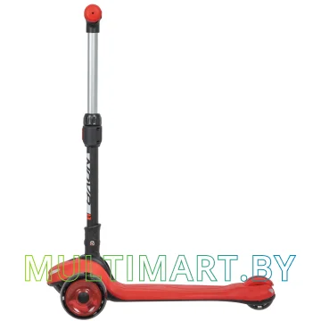 Самокат Novatrack RainBow Car Boy Pro 120CBP.RAINBOW.RD20 (красный, 2020) картинка 3